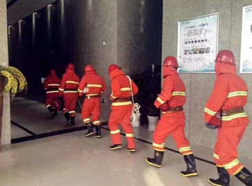 我司員工積極參與“11.9”消防演練