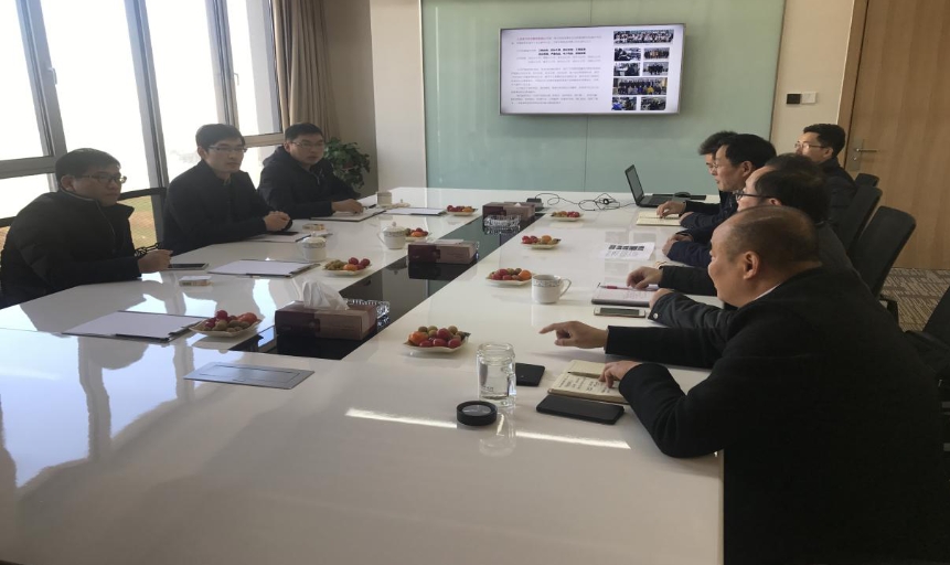 江蘇金壇建設(shè)發(fā)展有限公司領(lǐng)導到我公司參觀考察
