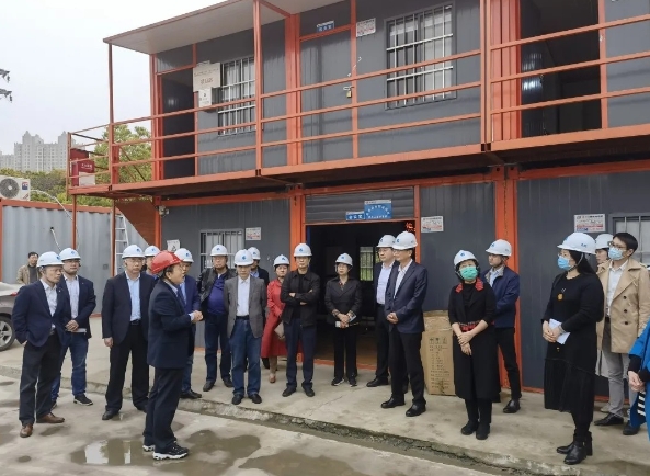 農(nóng)工黨常州市委現(xiàn)場調(diào)研中心血庫新建項(xiàng)目