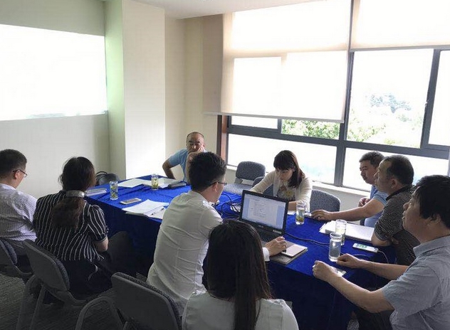 常州新北區(qū)夢想家園創(chuàng)業(yè)園的新北區(qū)分公司召開市場例會